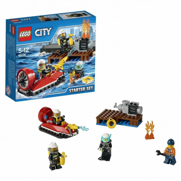 Конструктор LEGO City Fire 60106 Пожарная охрана в Петрозаводске