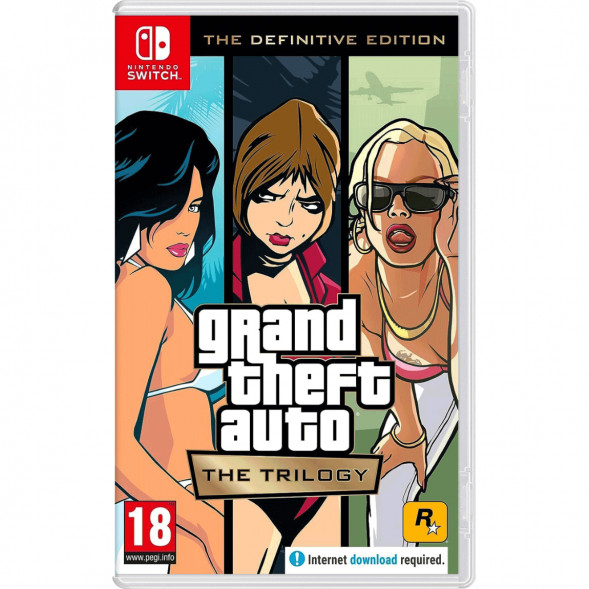 Grand Theft Auto: The Trilogy - The Definitive Edition [Nintendo Switch, русские субтитры] в Петрозаводске