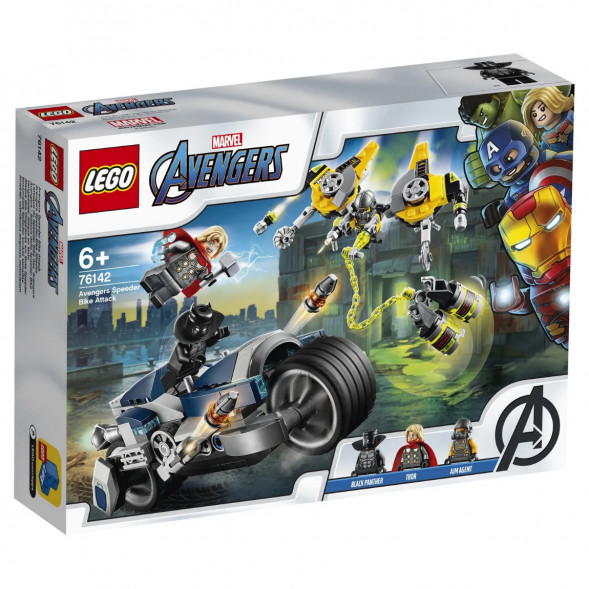 Конструктор LEGO Super Heroes 76142 Мстители Атака на спортбайке в Петрозаводске