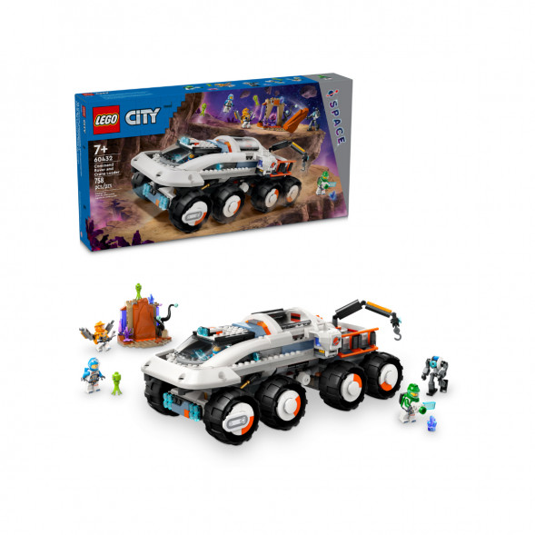 Конструктор LEGO City 60432 Командный вездеход и кран-погрузчик в Петрозаводске