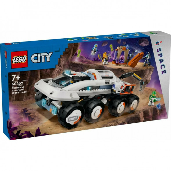 Конструктор LEGO City 60432 Командный вездеход и кран-погрузчик в Петрозаводске