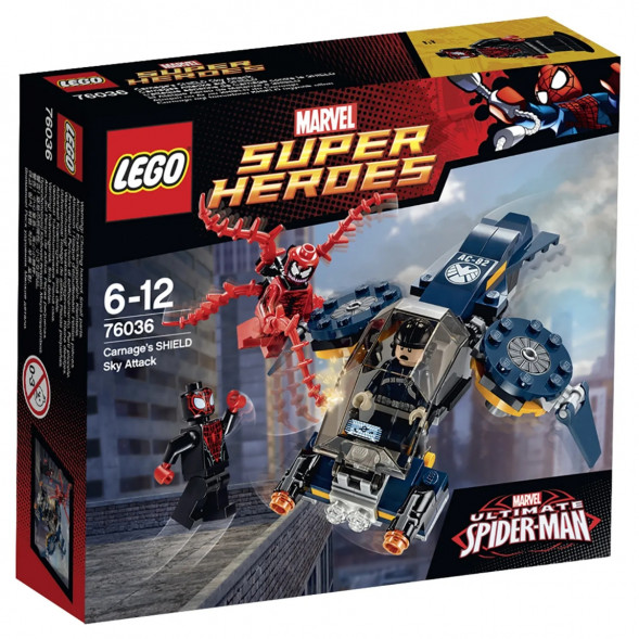 Конструктор LEGO Super Heroes 76036 Воздушная атака Карнажа в Петрозаводске