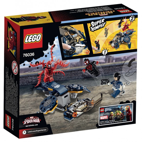 Конструктор LEGO Super Heroes 76036 Воздушная атака Карнажа в Петрозаводске