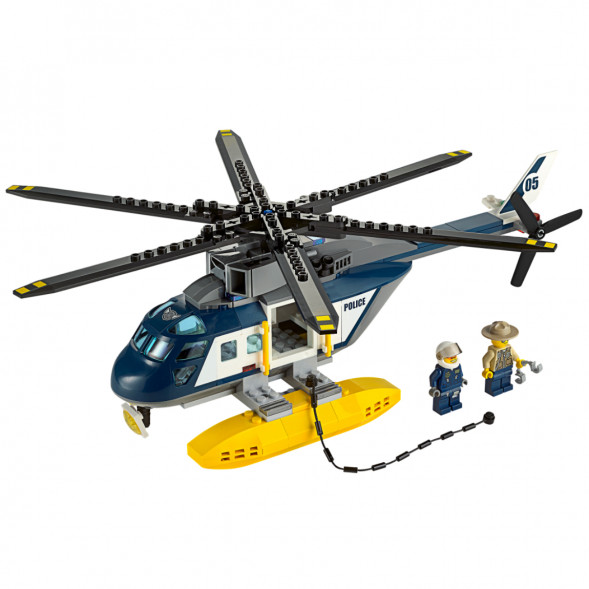 Конструктор LEGO City 60067 Погоня на полицейском вертолёте в Петрозаводске