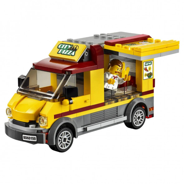 Конструктор LEGO City Great Vehicles 60150 Фургон-пиццерия в Петрозаводске