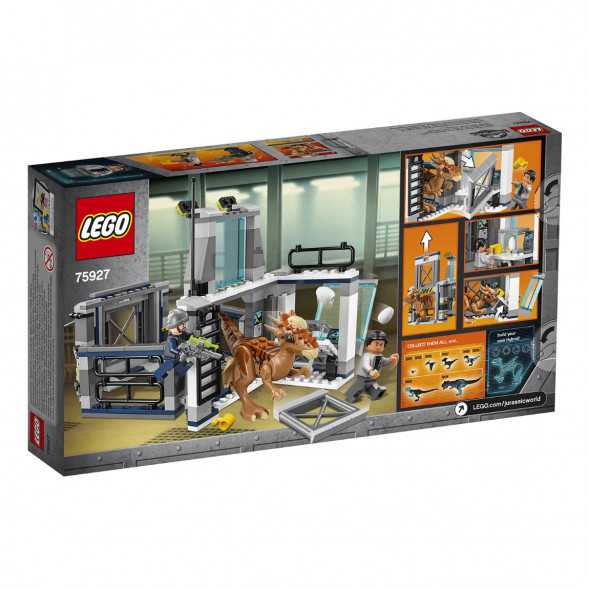 Конструктор LEGO Jurassic World 75927 Побег стигимолоха из лаборатории в Петрозаводске