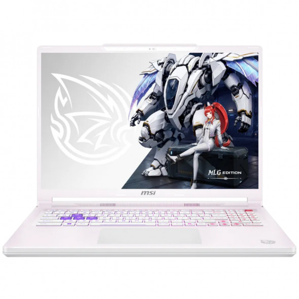 Ноутбук MSI Crosshair A16 HX MLG Edition E8WFK-090XRUY (16&amp;quot;, IPS, AMD Ryzen 9 8940HX 2.4ГГц, 16 ядер, 16ГБ DDR5, 1ТБ SSD, NVIDIA GeForce RTX 5060 - 8 ГБ, без ОС), белый в Петрозаводске