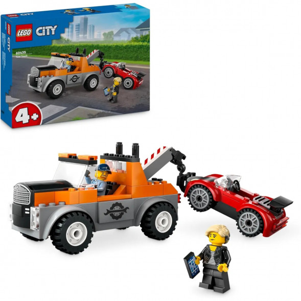 Конструктор LEGO City 60435 Ремонт эвакуаторов и спортивных автомобилей в Петрозаводске