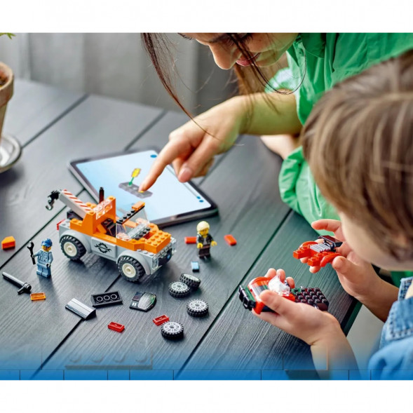 Конструктор LEGO City 60435 Ремонт эвакуаторов и спортивных автомобилей в Петрозаводске