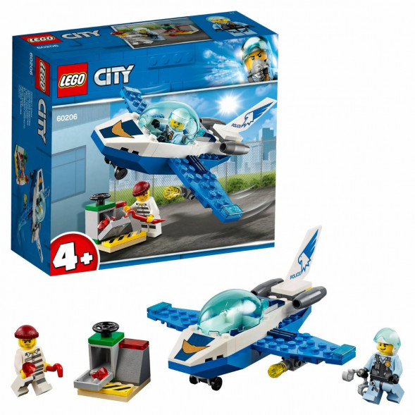 Конструктор LEGO City Police 60206 Воздушная полиция: патрульный самолет в Петрозаводске