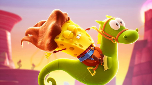 SpongeBob SquarePants: The Cosmic Shake (PS4, русские субтитры) в Петрозаводске