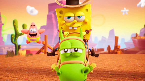 SpongeBob SquarePants: The Cosmic Shake (PS4, русские субтитры) в Петрозаводске
