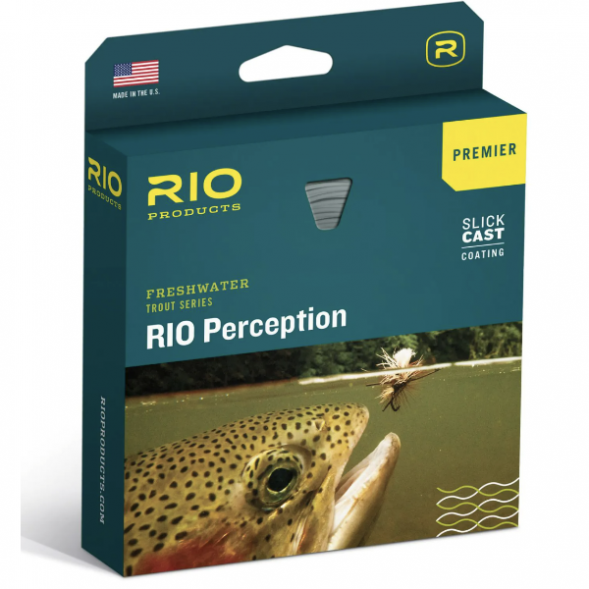 Леска RIO Premier Perception Floating Fly Line WF7F, зелёный/камуфляж в Петрозаводске