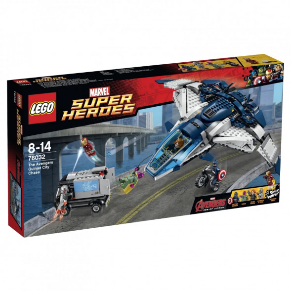 Конструктор LEGO Super Heroes 76032 Погоня на Квинджете Мстителей в Петрозаводске