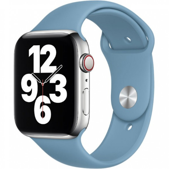 Ремешок для Apple Watch 44mm Northern Blue Sport Band (MYD32ZM/A), скандинавский синий в Петрозаводске