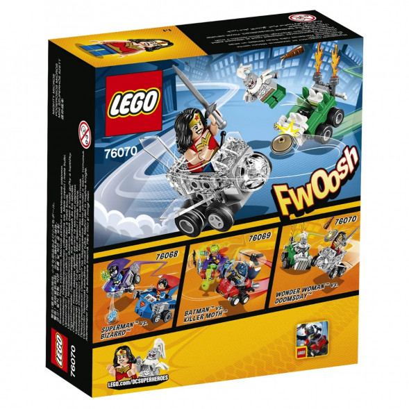 Конструктор LEGO Super Heroes 76070 Mighty Micros: Чудо-женщина против Думсдэя в Петрозаводске
