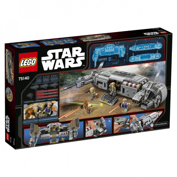 Конструктор LEGO Star Wars 75140 Военный транспорт Сопротивления в Петрозаводске