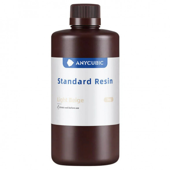 Смола для фотополимерного  принтера Anycubic Standard Resin Light Beige (Бежевый) в Петрозаводске