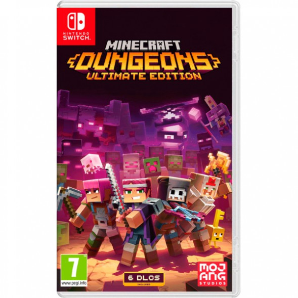 Игра Minecraft Dungeons - Ultimate Edition [Nintendo Switch, русские субтитры] в Петрозаводске
