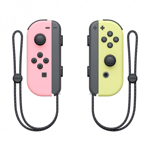 Геймпад Nintendo Switch Joy-Con controllers Duo, пастельный розовый / пастельный жёлтый в Петрозаводске