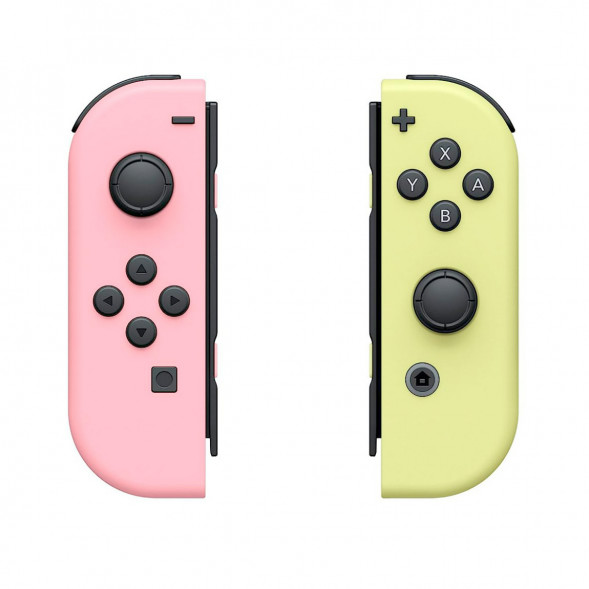 Геймпад Nintendo Switch Joy-Con controllers Duo, пастельный розовый / пастельный жёлтый в Петрозаводске