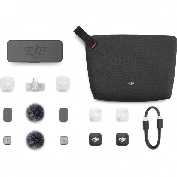 Микрофон DJI Mic Mini 2 (2 TX + 1 Mobile RX + Charging Case) в Петрозаводске