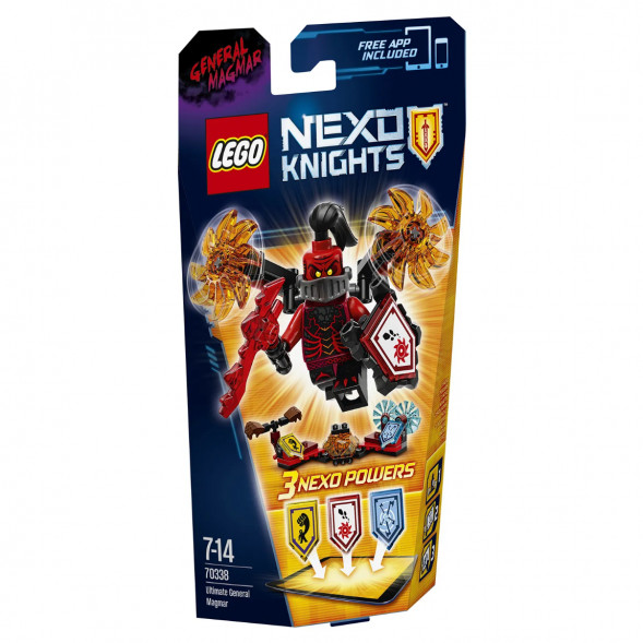 Конструктор LEGO Nexo Knights 70338 Генерал Магмар — Абсолютная сила в Петрозаводске
