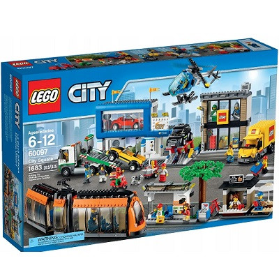 Конструктор LEGO City 60097 Городская площадь, 1683 дет. в Петрозаводске