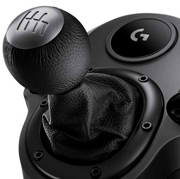 Комплектующие для руля Logitech G Driving Force Shifter, черный в Петрозаводске