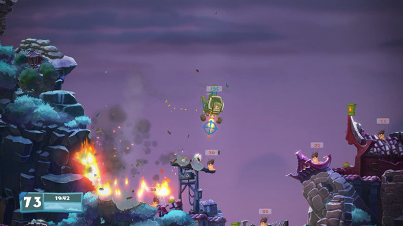 Игра Worms Battlegrounds + Worms W.M.D. Double Pack [PS4, английская версия + русские субтитры] в Петрозаводске