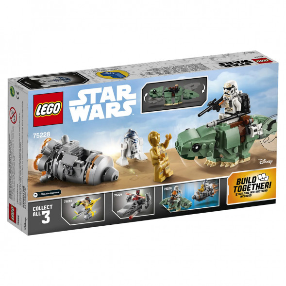 Конструктор LEGO Star Wars 75228 Спасательная капсула Микрофайтеры дьюбэк в Петрозаводске