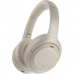 Беспроводные наушники Sony WH-1000XM4, серебряный