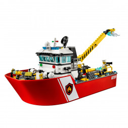 Конструктор LEGO City 60109 Пожарный катер