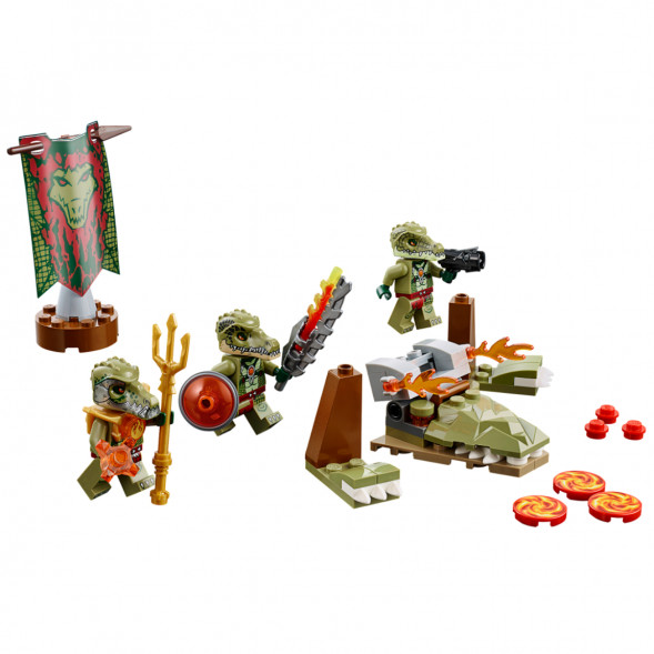 Конструктор LEGO Legends of Chima 70231 Лагерь Клана Крокодилов в Петрозаводске