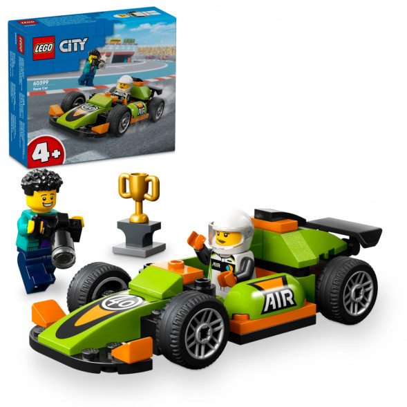 Конструктор LEGO City 60399 Зеленый Гоночный автомобиль в Петрозаводске