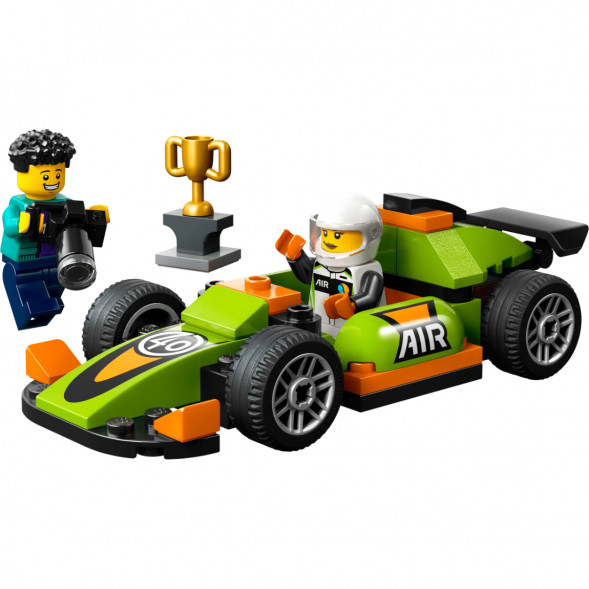 Конструктор LEGO City 60399 Зеленый Гоночный автомобиль в Петрозаводске