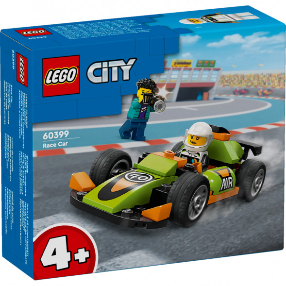 Конструктор LEGO City 60399 Зеленый Гоночный автомобиль в Петрозаводске