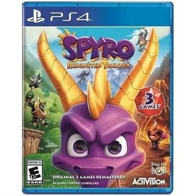 Игра Spyro: Reignited Trilogy [PS4, английская версия] в Петрозаводске