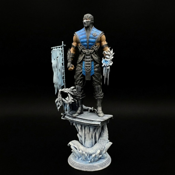 3D фигурка Саб-Зиро Mortal Kombat в Петрозаводске