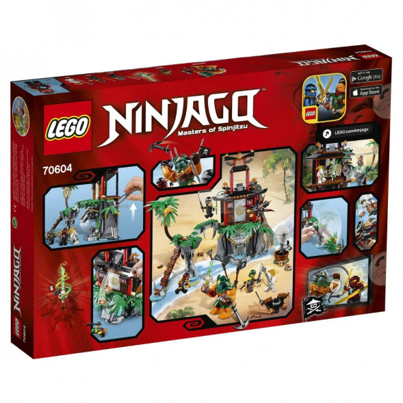 Конструктор LEGO Ninjago 70604 Остров тигриных вдов в Петрозаводске