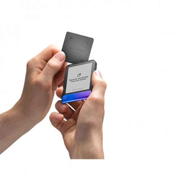 Аппаратный криптокошелек Ledger Flex+Recovery Key, Neptune Blue в Петрозаводске