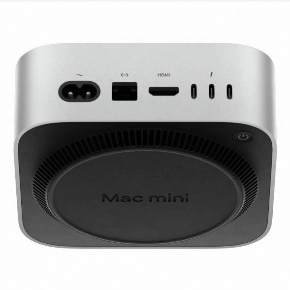 Компьютер Apple Mac mini M4 2024 (MU9E3) (10 Core GPU, 16ГБ, 512ГБ SSD, Apple, macOS), серебристый в Петрозаводске