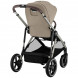 Детская коляска Cybex Gazelle S TPE Almond Beige с корзиной и дождевиком в Петрозаводске