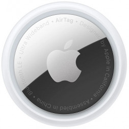 Трекер Apple AirTag белый/серебристый 1 шт