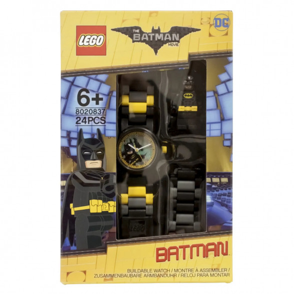 Часы LEGO Super Heroes 8020837 Бэтмен с минифигуркой в Петрозаводске