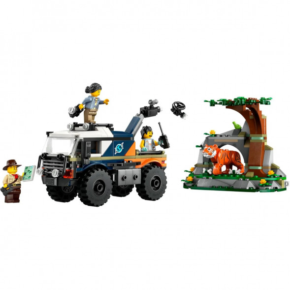 Конструктор LEGO City 60426 Внедорожный грузовик Исследователь джунглей в Петрозаводске