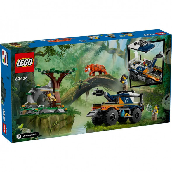 Конструктор LEGO City 60426 Внедорожный грузовик Исследователь джунглей в Петрозаводске