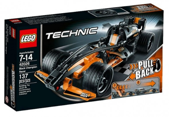 Конструктор LEGO Technic 42026 Чёрный гоночный автомобиль в Петрозаводске