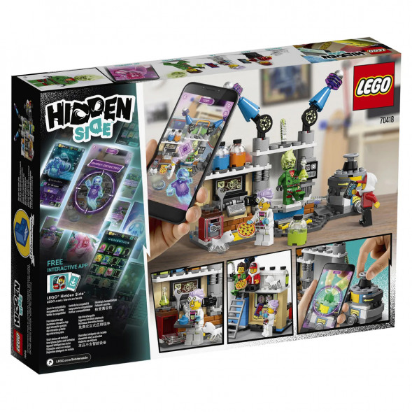 Конструктор LEGO Hidden Side 70418 Лаборатория призраков в Петрозаводске