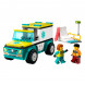 Конструктор LEGO City 60403 Скорая помощь и сноубордист в Петрозаводске